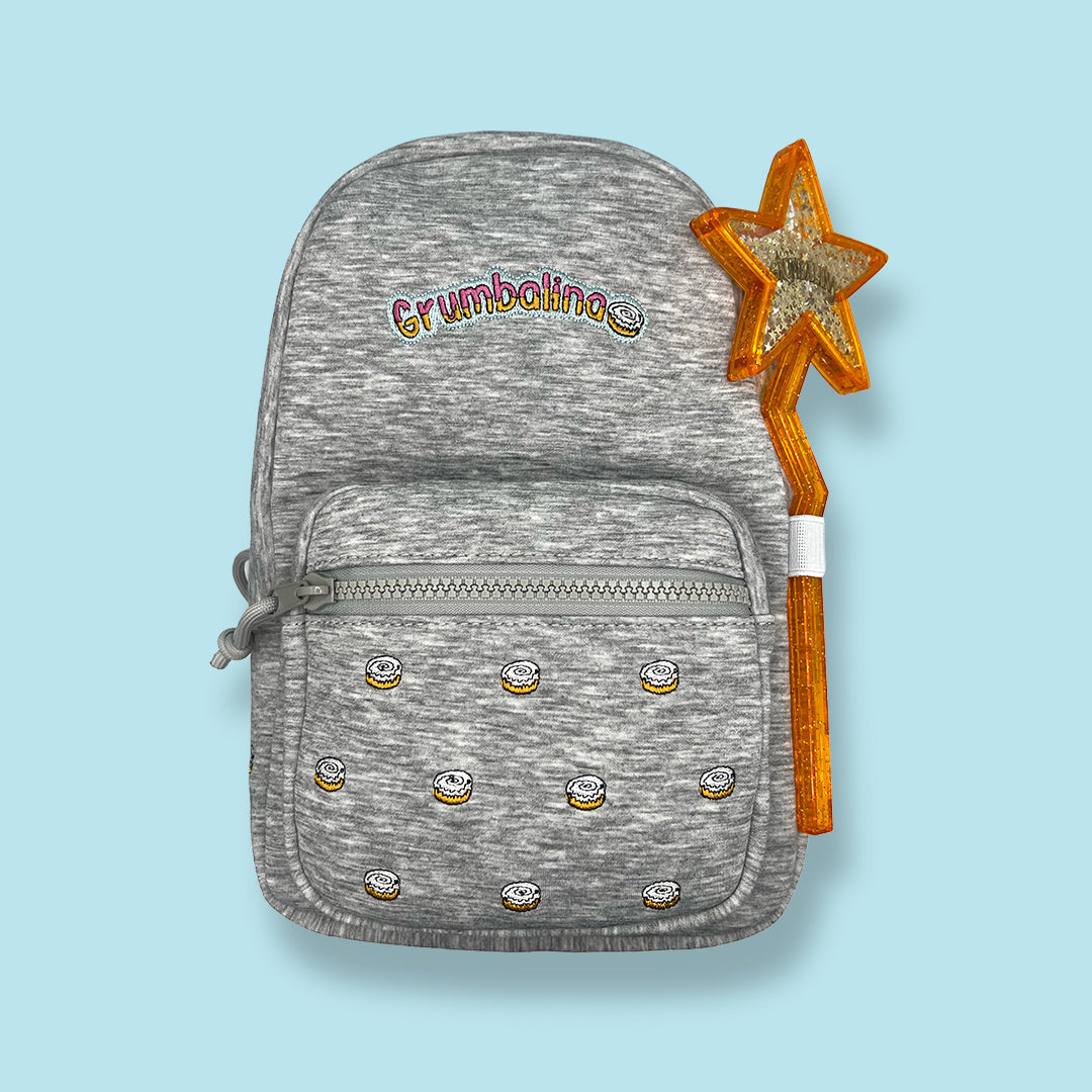gold and gray mini backpack Grumbalina Honey Bun Easter basket filler 18000 Strike King Bleeding Bait Model:MJJS58XHMF